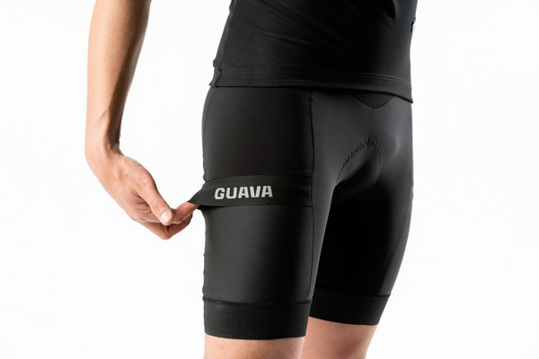 Guava Gravel Cargo Shorts Black
