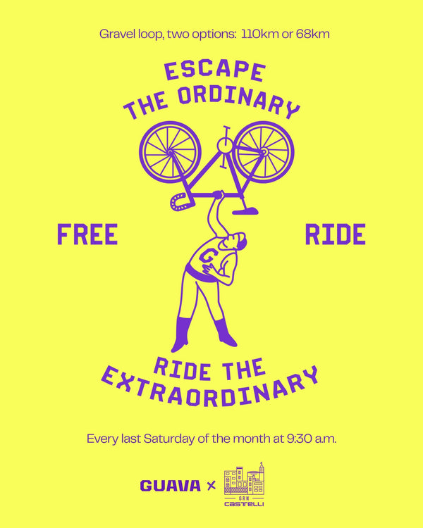 Escapada Gratis Guava x Castelli - 31 Mayo 2025